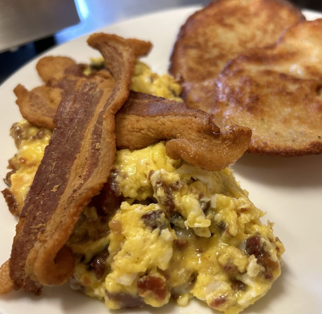 Bacon and Egg Platter - Kat's Café
