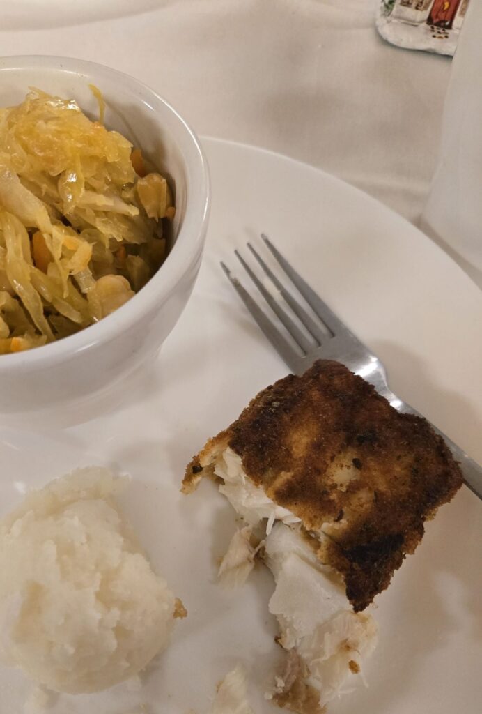 Kat's Christmas Fish Dish for the 2nd Annual Holy Supper Event.